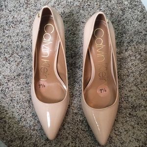 Calvin Klein Nude Heel